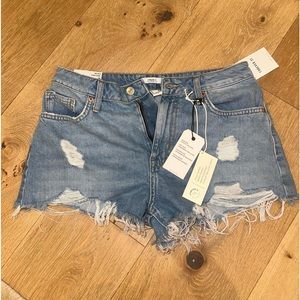 Retro High Rise Forever 21 Jean shorts